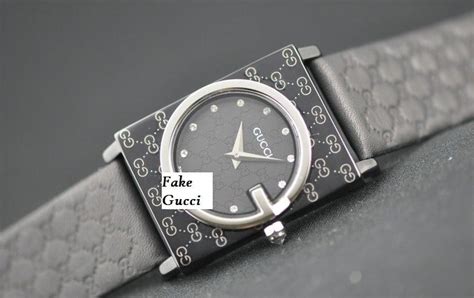 fake gucci quartz watch|how to authenticate gucci watch.